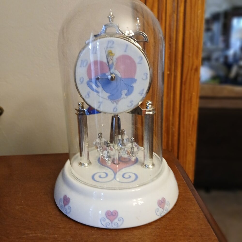 Disney Candrilla glass globe clock
